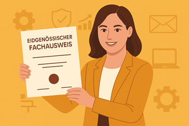 Ein Eidgenössischer Fachausweis im ICT-Bereich ist eine vielversprechende Möglichkeit, sich beruflich zukunftssicher aufzustellen.