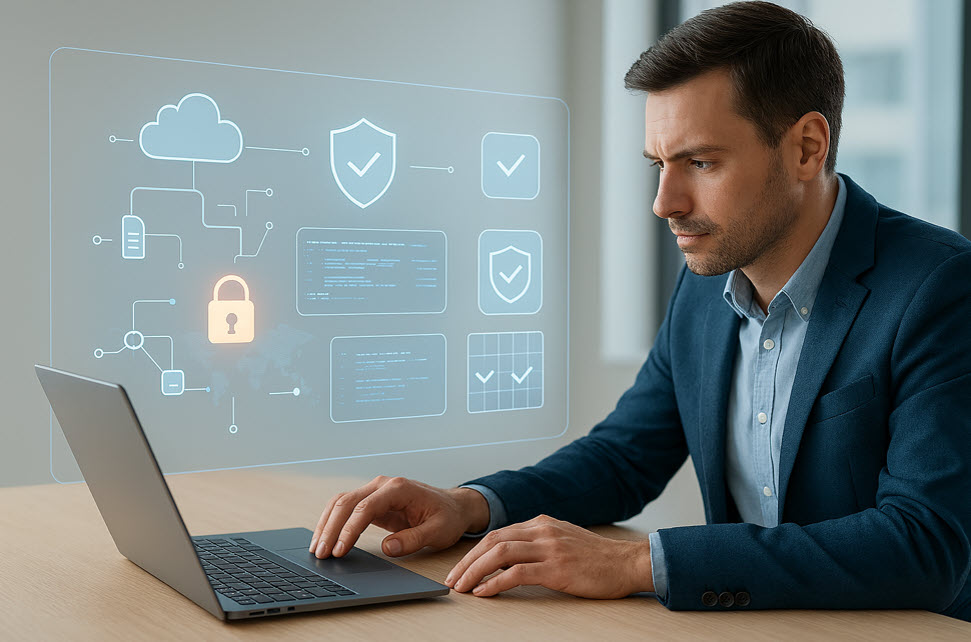 Als ICT Information Security Manager behalten Sie den Überblick und sichern Organisationen jeglicher Grösse gegen digitale Bedrohungen ab.