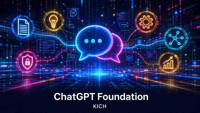 ChatGPT verstehen statt nur benutzen: Der Kurs KICH zeigt, wie Sie Funktionsweise, Prompting und Grenzen der KI gezielt für sich nutzen.