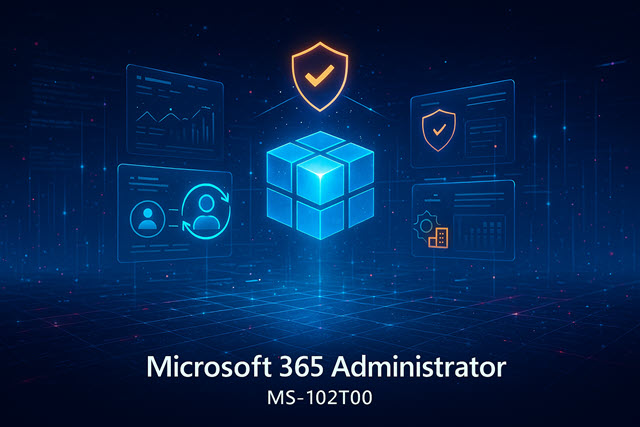 Mit der Zertifizierung zum Microsoft 365 Administrator MS-102 werden Sie zum absoluten Experten für eines der wichtigsten Microsoft-Produkte!