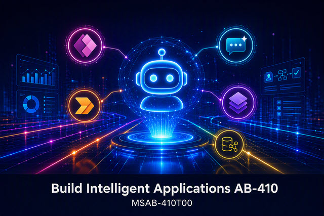 Bereiten Sie sich mit dem Kurs AB-410 in nur drei Tagen optimal auf die Microsoft-Zertifizierung Intelligent Applications Builder Associate vor.