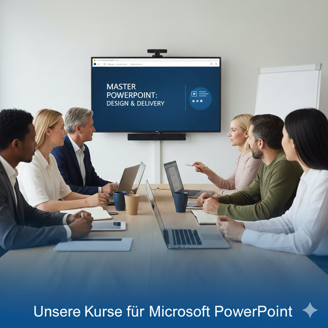 Professionelle PowerPoint-Präsentationen sind in vielen Branchen gefragt – mit den Kursen von Microwin werden Sie zum Profi!